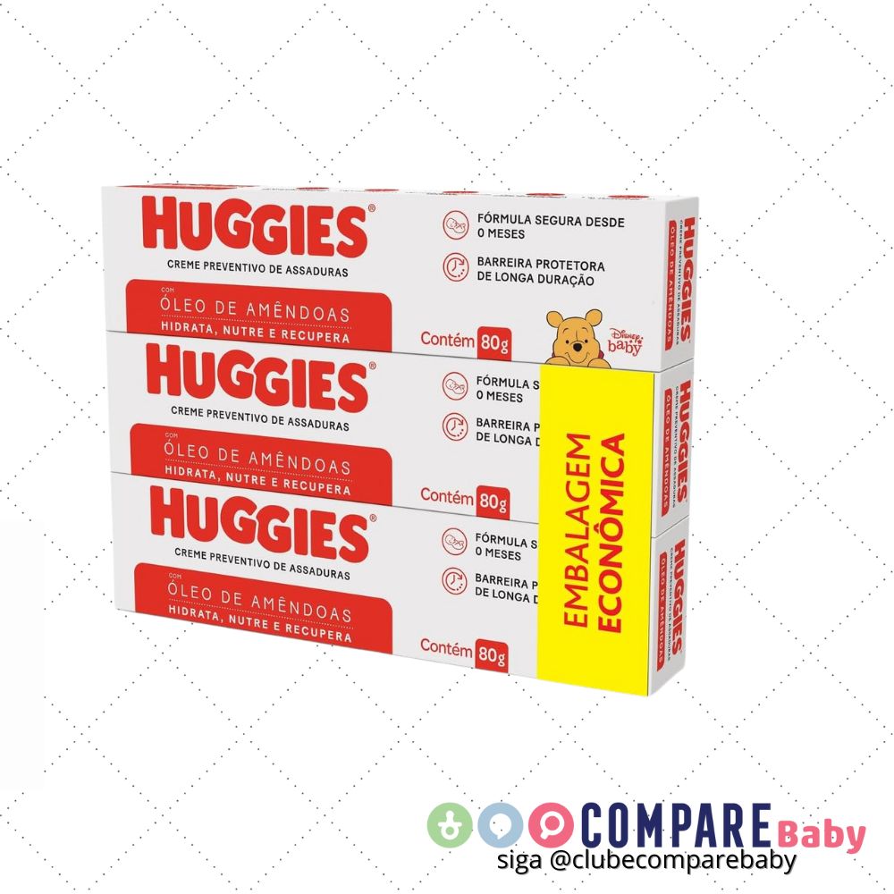 😍 Creme Preventivo de Assaduras Huggies Supreme Care - 240g