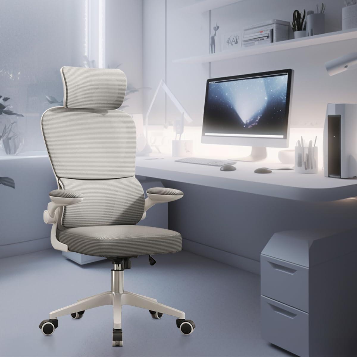 🪑 Cadeira de Escritório Ergonômica com Suporte Lombar