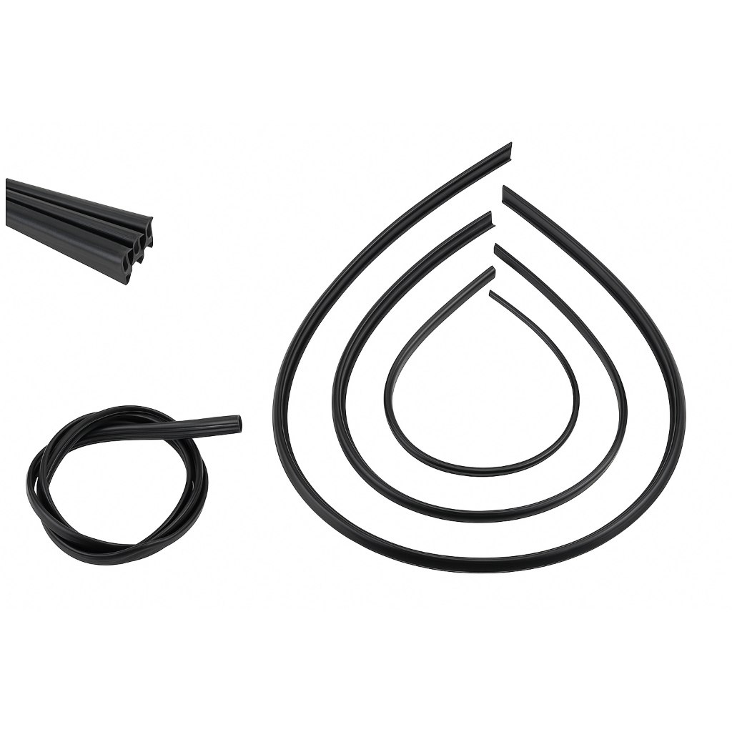 🔥 SUPER DESCONTO: Refil de Palheta para Limpador de Parabrisa Silicone 3 Unidades