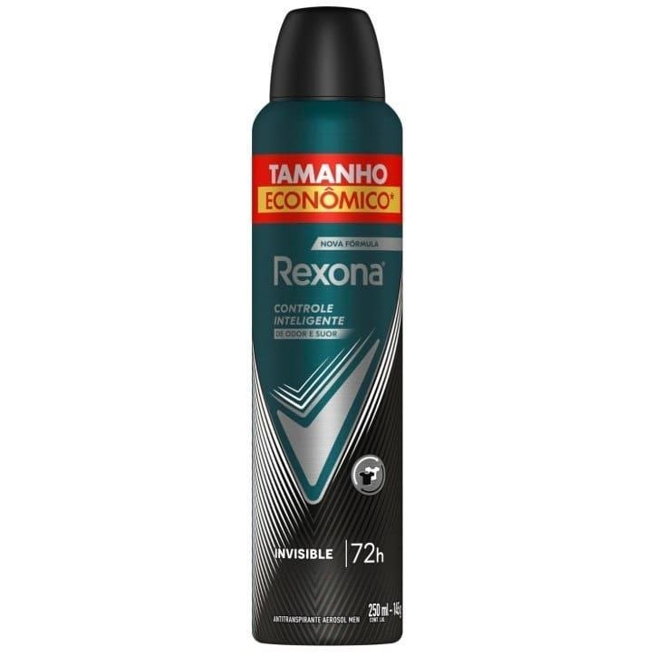 Rexona Antitranspirante Masculino Aerossol Invisible 250 ML