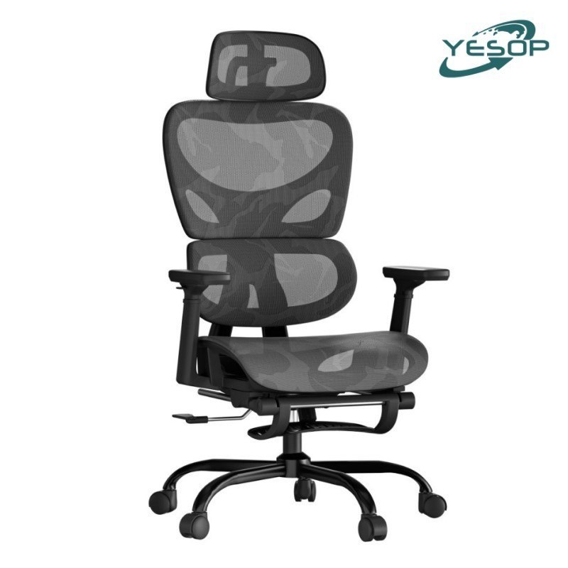 🛍️ YESOP Cadeira Ergonômica Escritorio Gamer Cadeira Presidente Zero Gravity 150kg Y619