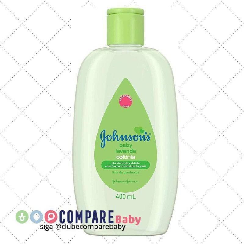 😍 Johnson's Baby Colônia Refrescante Lavanda Para Bebês,400ml