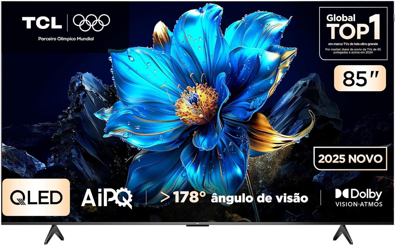 TELA GIGANTE QLED PARA UMA EXPERIÊNCIA DE CINEMA