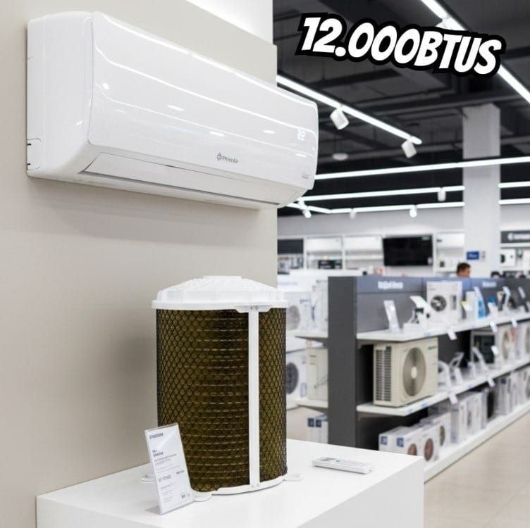 😱 Ar-condicionado Split Inverter 12000 Btu/h Prime Air F 12fc Cor Branco