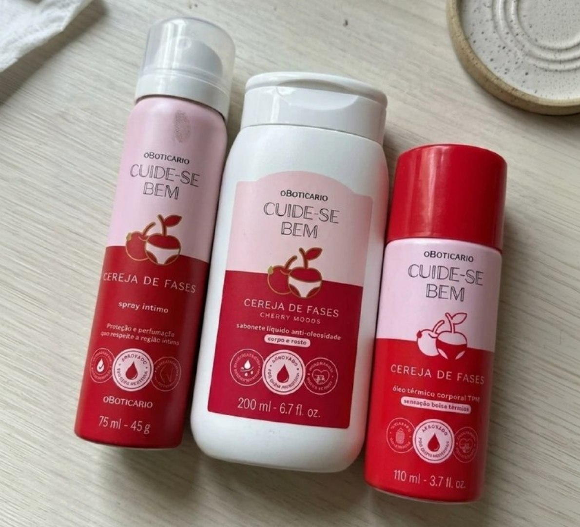 MANO, COM ESSE COMBO EU VOU ME SENTIR UMA CEREJINHA! 🍒