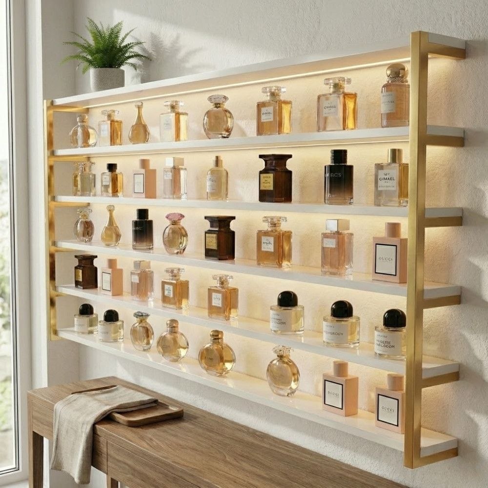 - Expositor Perfumes Esmaltes - Modelo Industrial Várias Cores