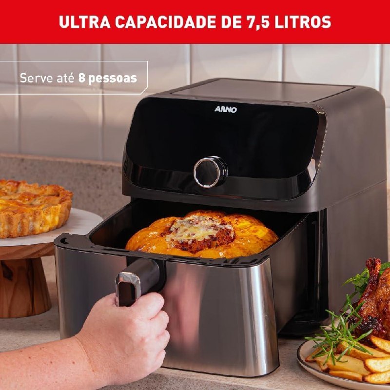 GRANDE CAPACIDADE PARA PREPARAR MAIS DE UMA VEZ