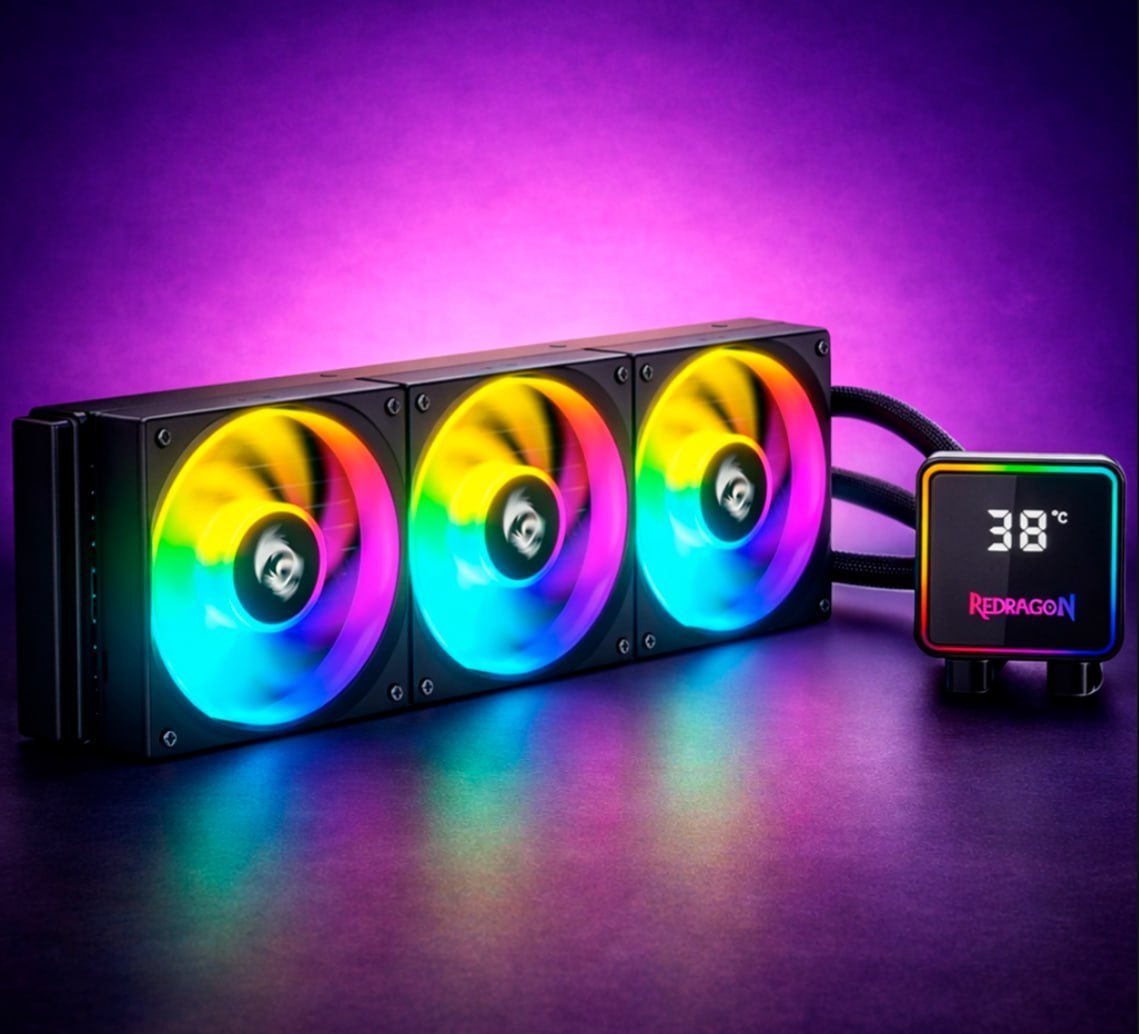 PRA ESFRIAR AS TRETAS DO PC, SÓ UM WATER COOLER MESMO! 😅