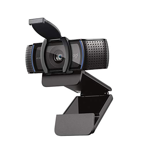 🛍️ Webcam Full HD Logitech C920s 1080p/30fps com Microfone Embutido e Tampa de Privacidad