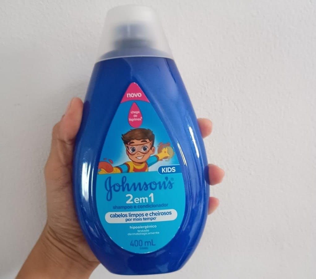Shampoo e Condicionador 2 em 1 Johnson's 400ml