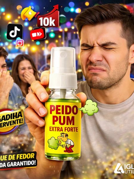 💨 SPRAY DE PUM PRA TROLLAR AMIGOS