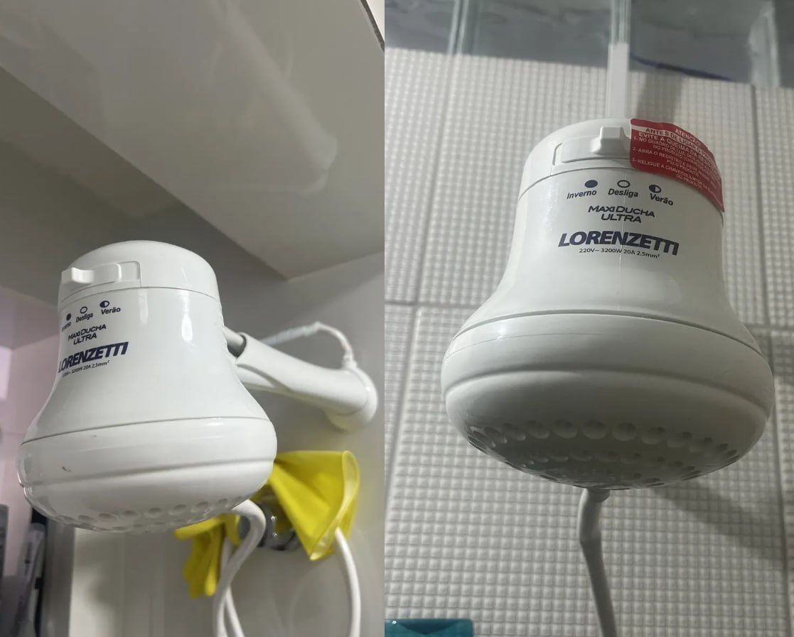 CHUVEIRO BOM É AQUELE QUE TE DÁ UM BANHO DE ENERGIA! 🚿