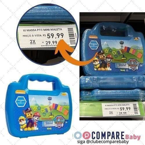😍 Patrulha Canina Mini Maleta da Aventura Sunny Brinquedos, Multicor