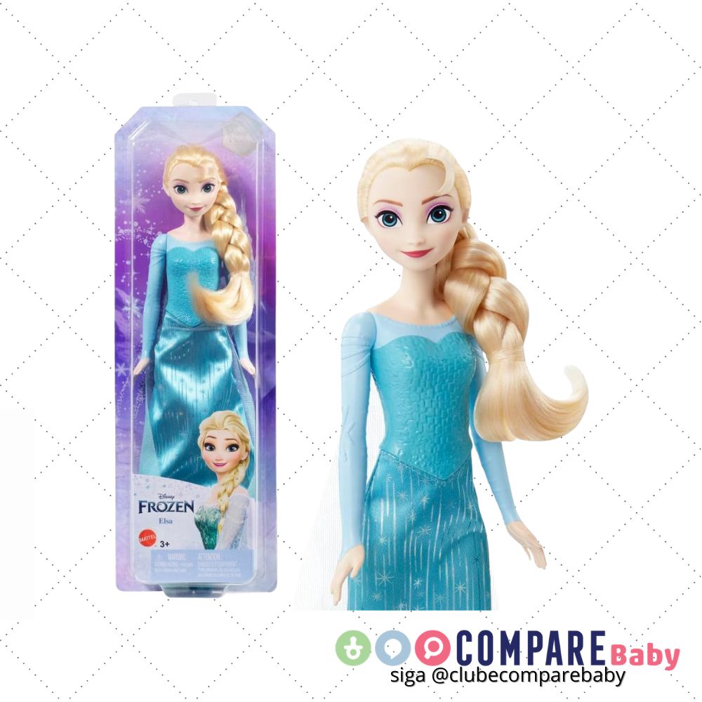 😍 Disney Frozen Boneca Reinha Elsa Frozen I Saia Cintilante
