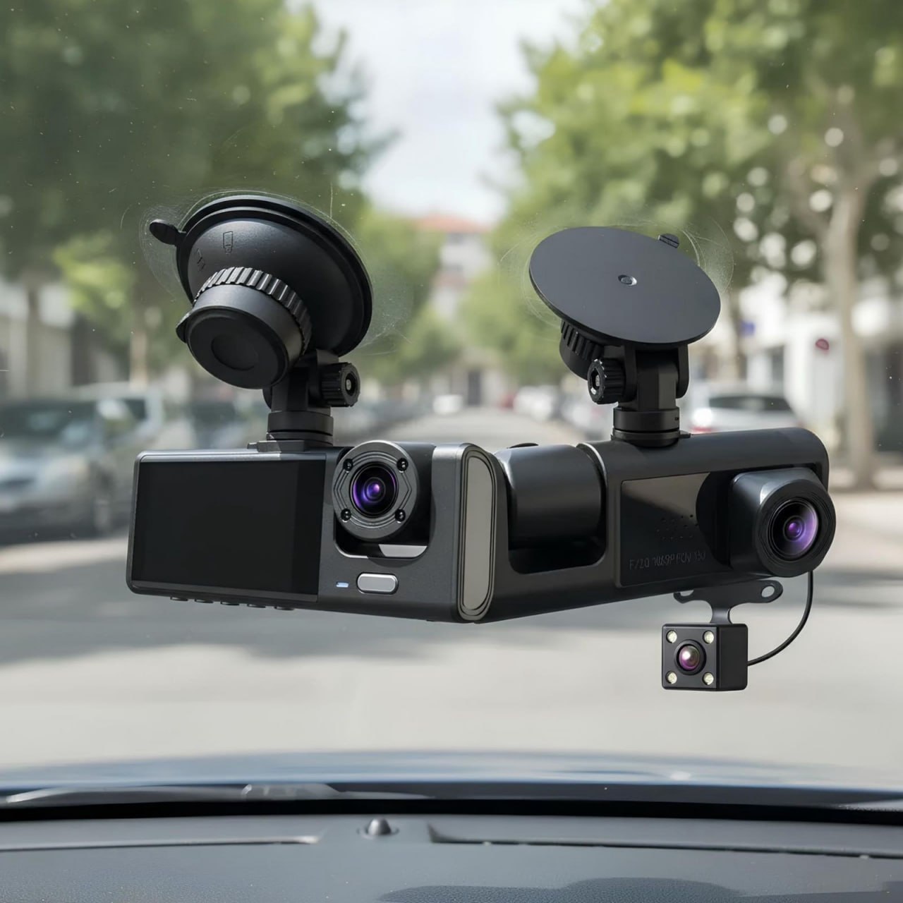 BORA CE FICAR FELIZ COM ✅ 3 CÂMERAS AUTOMOTIVA VEICULAR