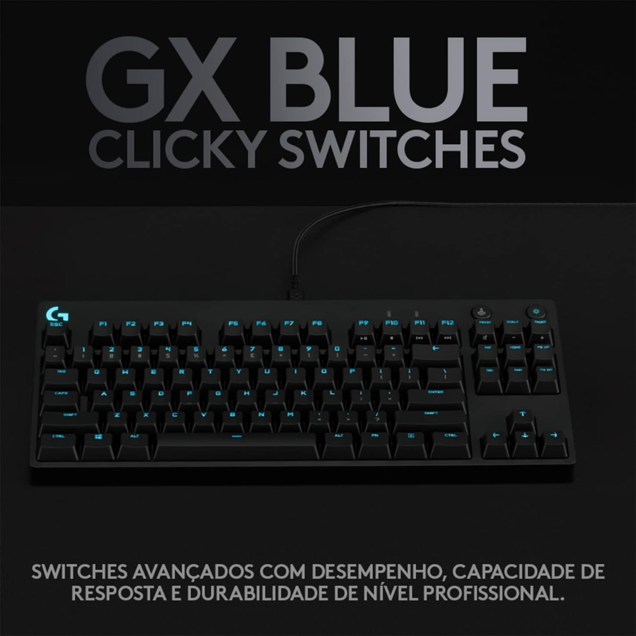 ⌨️ TECLADO QUE AGARRA NA COMPETIÇÃO