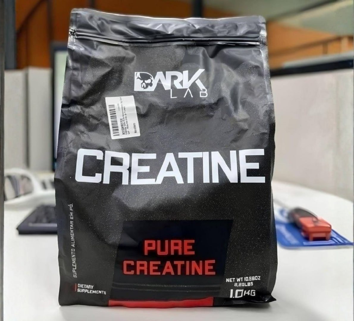 💪 CREATINA 100% PURA 1KG DARK LAB GELADAAAAA PRA REFRESCAR