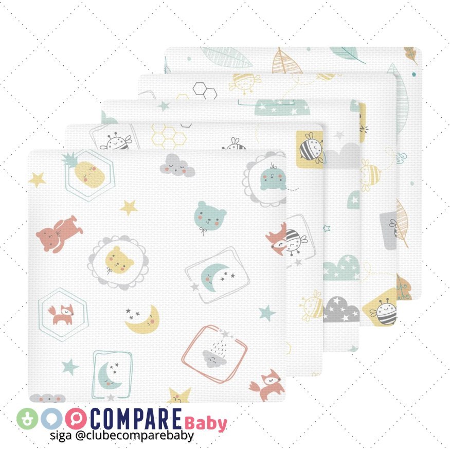 😍 Papi Textil Toalha De Fralda Papi Especial 70 Estampada 100Cm X 70Cm Contem 03 Un