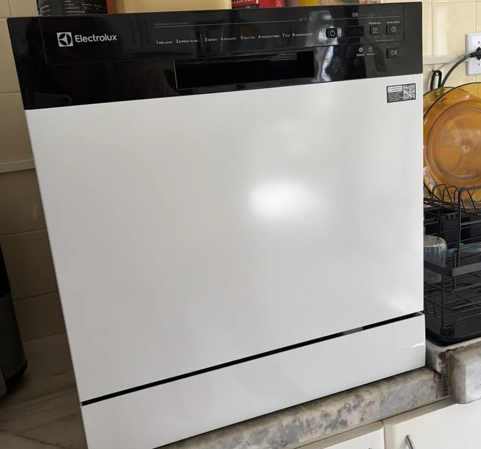 ADEUS BRIGA POR QUEM LAVA LOUÇA, ELECTROLUX RESOLVE! 🍽️