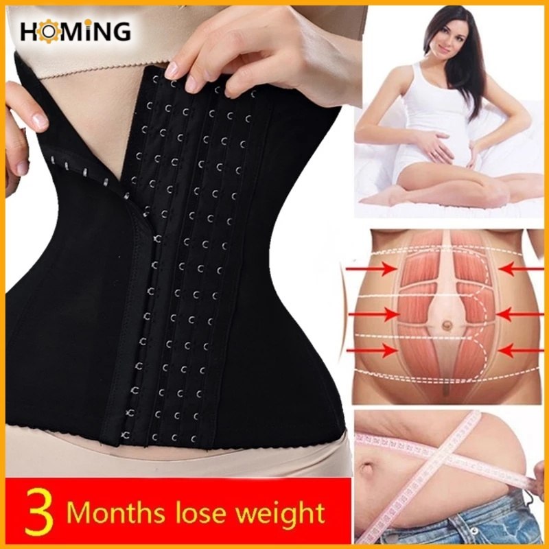 🛍️ Cinta Modeladora de Cintura Corset Cinta Modeladora Feminina Barriga Pós-Parto