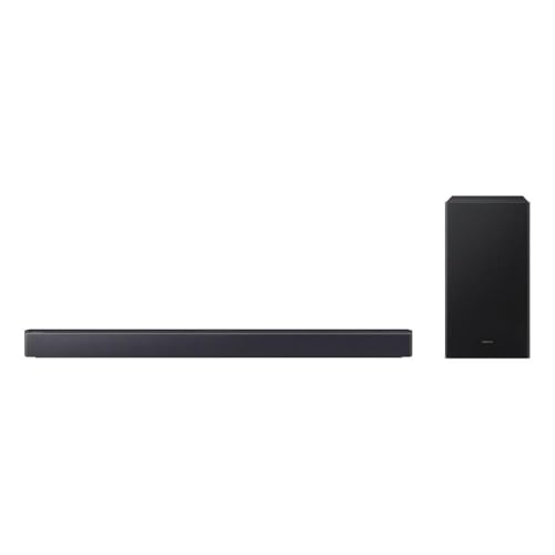🛍️ Soundbar Samsung HW-B450F, com 2.1 canais, 300W, Bluetooth, Subwoofer sem fio e Dolby