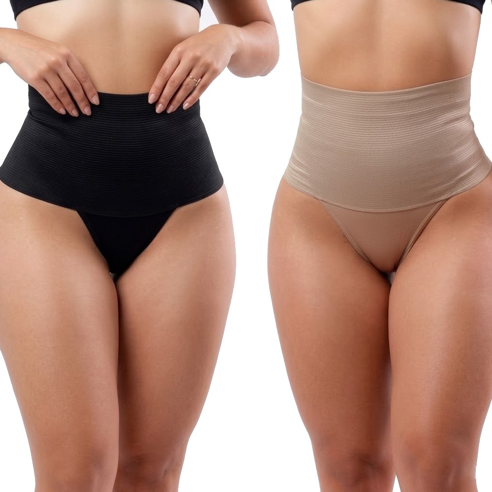 🛍️ Kit 2 à 4 Cintas Modeladoras Zero Barriga Reduz Medidas Pós Parto Confortável Barata