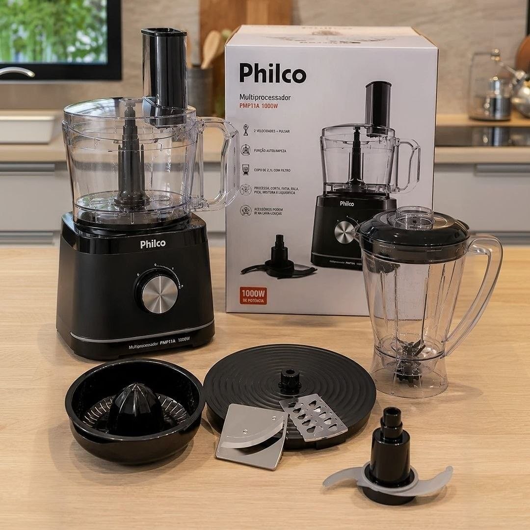 Multiprocessador Philco Concept 1000W 5 em 1 PMP11A 127v