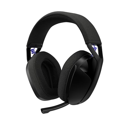 🛍️ Logitech Headset Gamer Sem Fio G321 Preto Lightspeed Bluetooth Microfone Boom 16kHz Ba