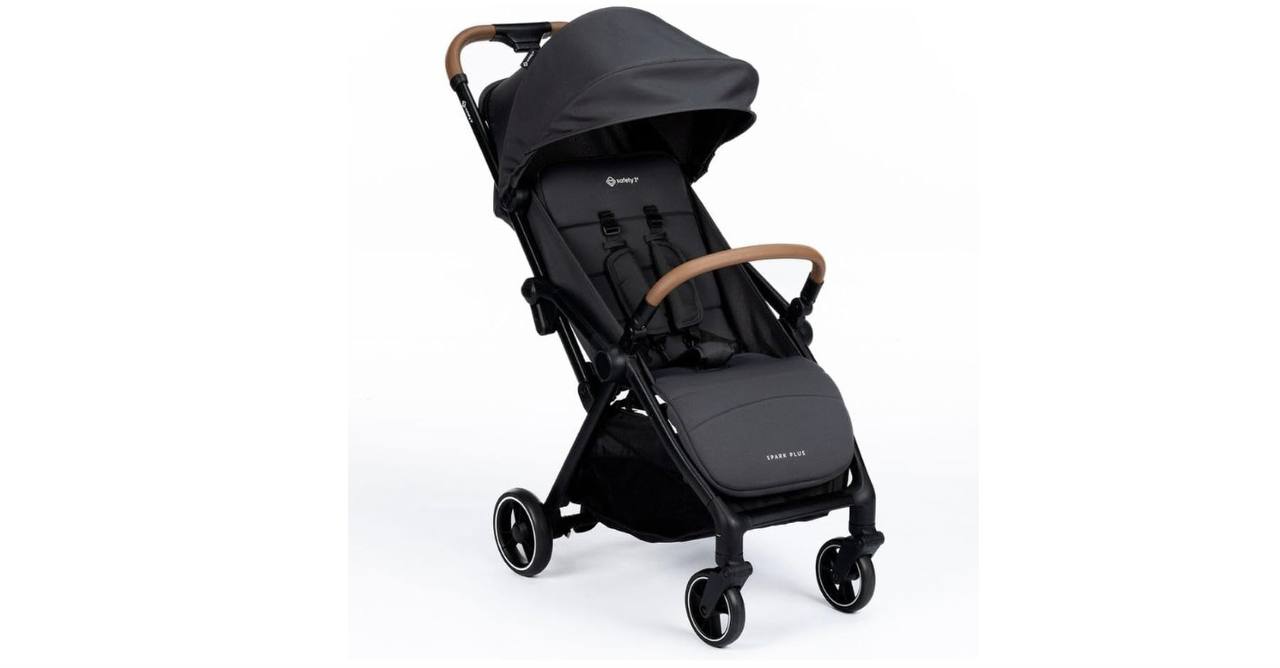 🫧 Carrinho de Bebê Safety 1st, Spark Plus, 0 meses a 22 kg, Black Graphite