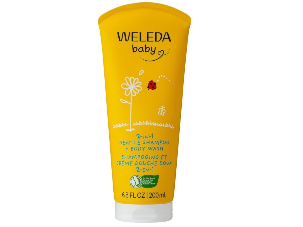 🫧 WELEDA Calêndula 2 em 1 Shampoo e Sabonete Líquido