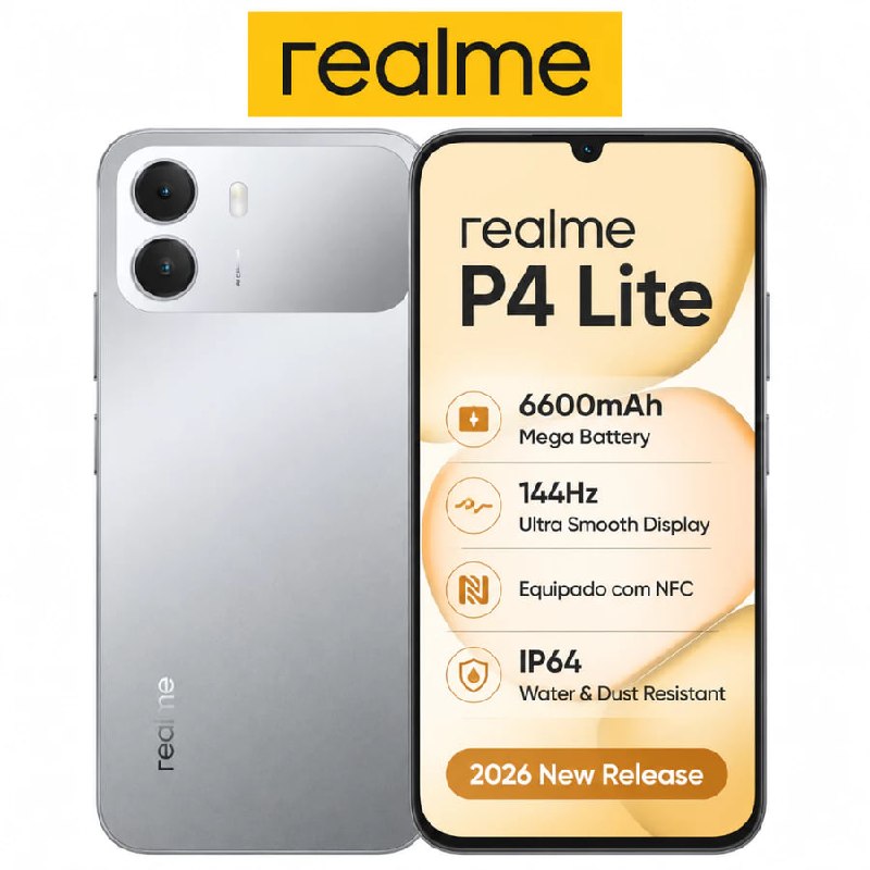 📱 Realme P4 Lite  4+256