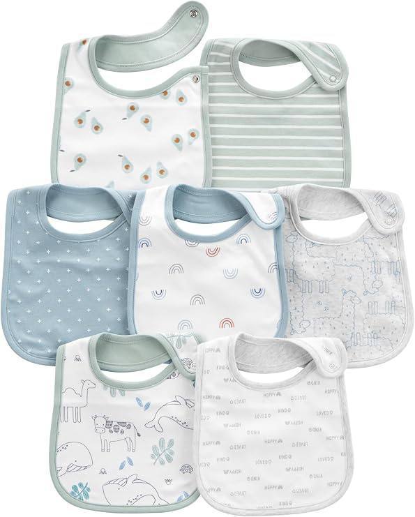 🫧 Simple Joys by Carter’s | Kit com 7 babadores