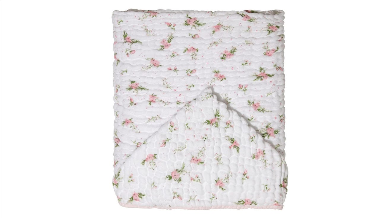 🫧 Toalha de Banho Soft Bamboo Mami com Capuz Estampada 1,15M X 85Cm, Primavera