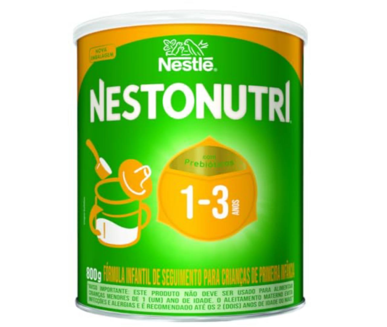 Fórmula Infantil de Primeira Infância Nestonutri 1+ 800g