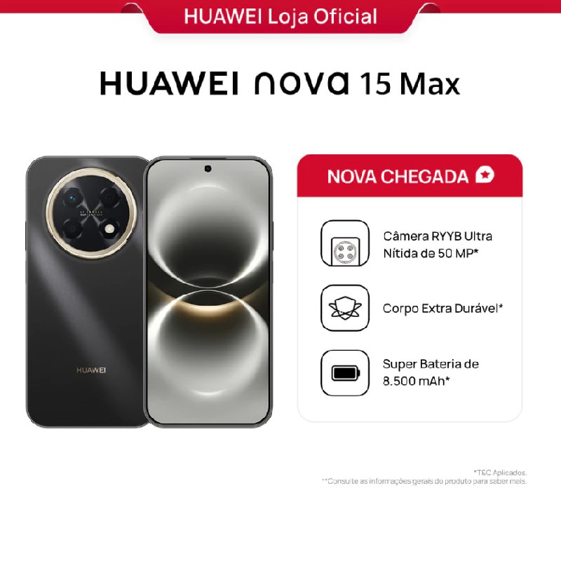 📱 HUAWEI nova 15 Max | Smartphone | 8GB+256GB