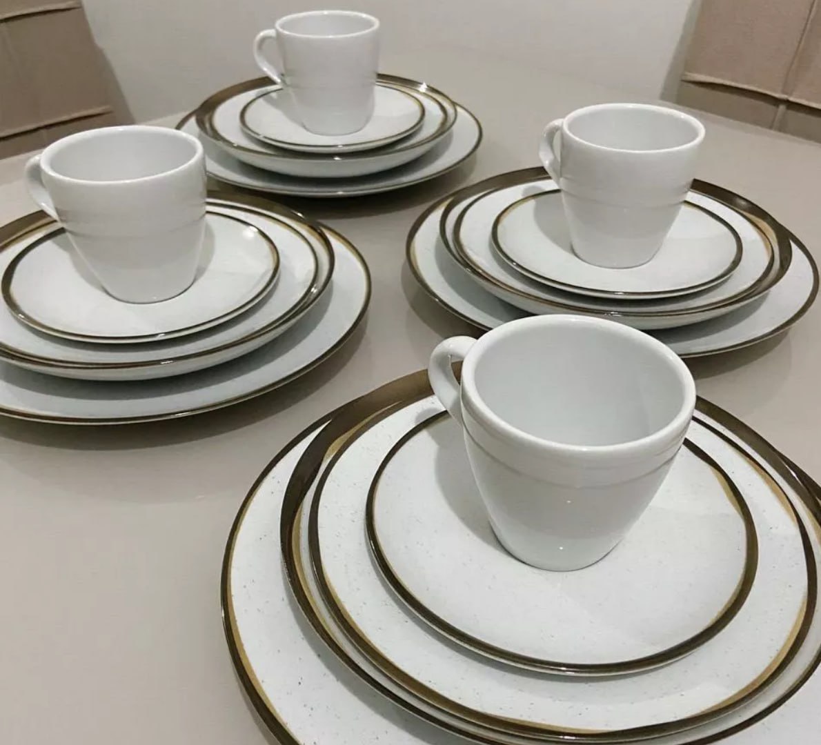 MANO ESSE 🍽 JOGO DE JANTAR CANYON PORCELANA 20 RESOLVE TUDO