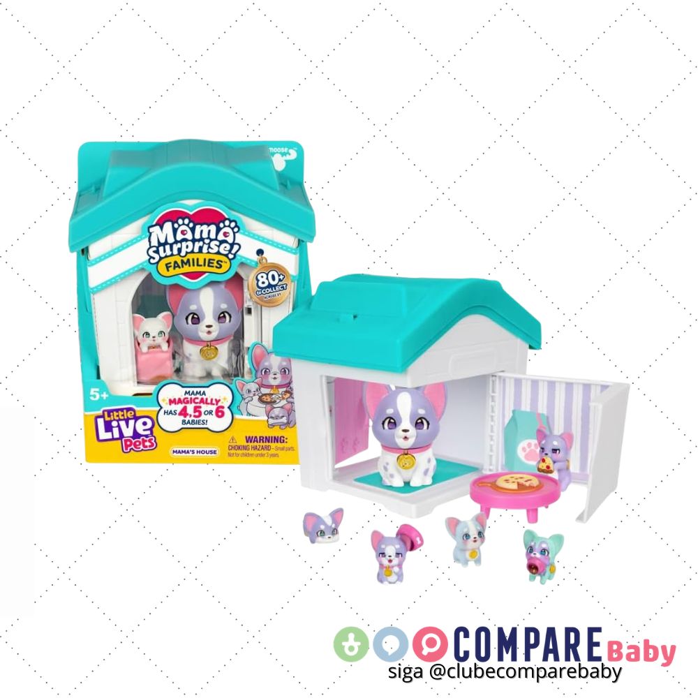 😍 Little Live Pets Mama Surprise - Families Casinha