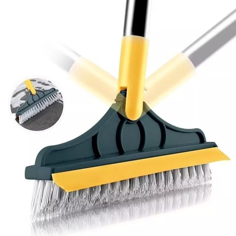 🛍️ Escova 3 Em 1 Vassoura Rodo Gap Limpeza Esfregão Mop Limpa