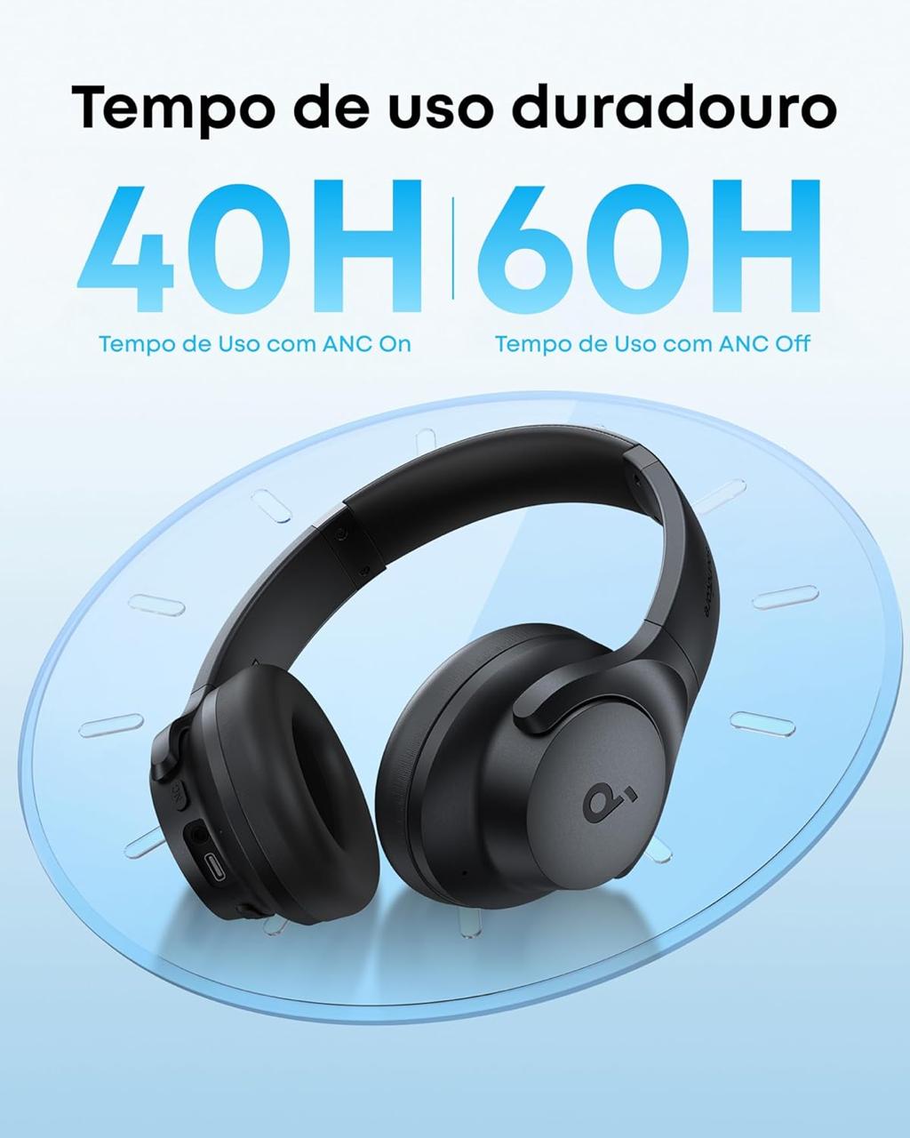 🎧 60H DE BATERIA PRA ESQUECER O CARREGADOR