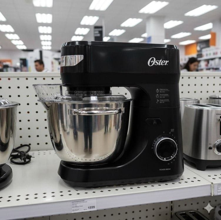 Batedeira Planetária Oster Bowl Inox III - 127V