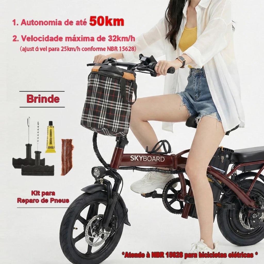 🚴 DOBRÁVEL CABE NO PORTA-MALAS
