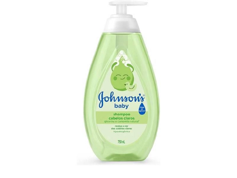 Shampoo Para Bebê Para Cabelos Claros Johnson's Baby 750ml