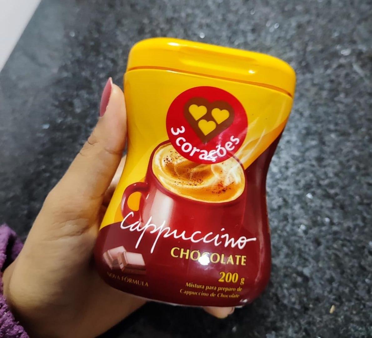 CAPPUCCINO COM SABOR DE CHOCOLATE: PRA ADOÇAR A VIDA! ☕️