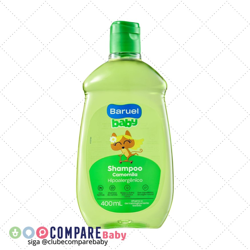 😍 Baruel Baby Shampoo Infantil Camomila 400ml