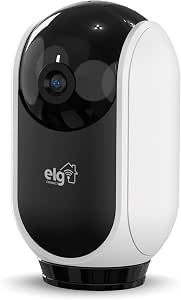 - ELG, SHCR600, Câmera Robô 360° Full HD 1080P Inteligente, Conexão WI-FI 2.4GHz, Compatív