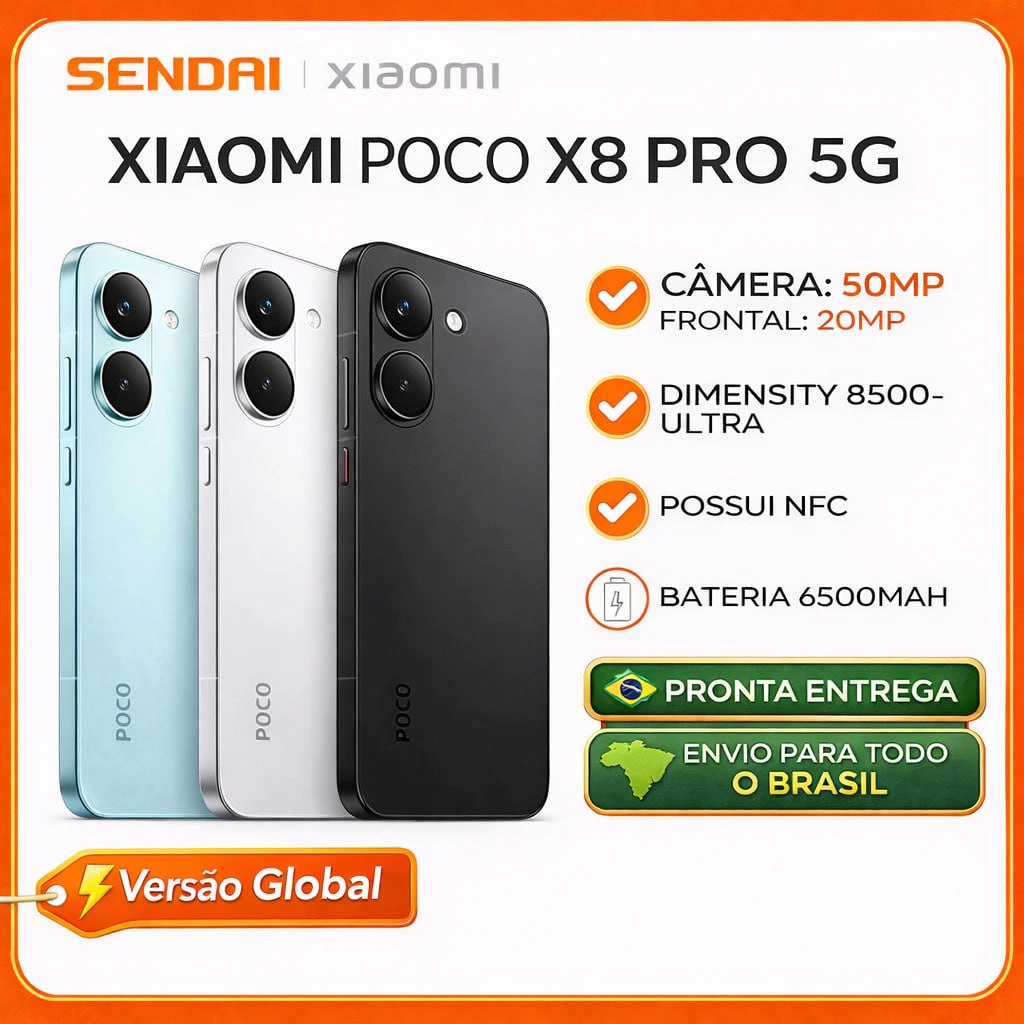 📱 Global, lacrado e chegando rapidinho