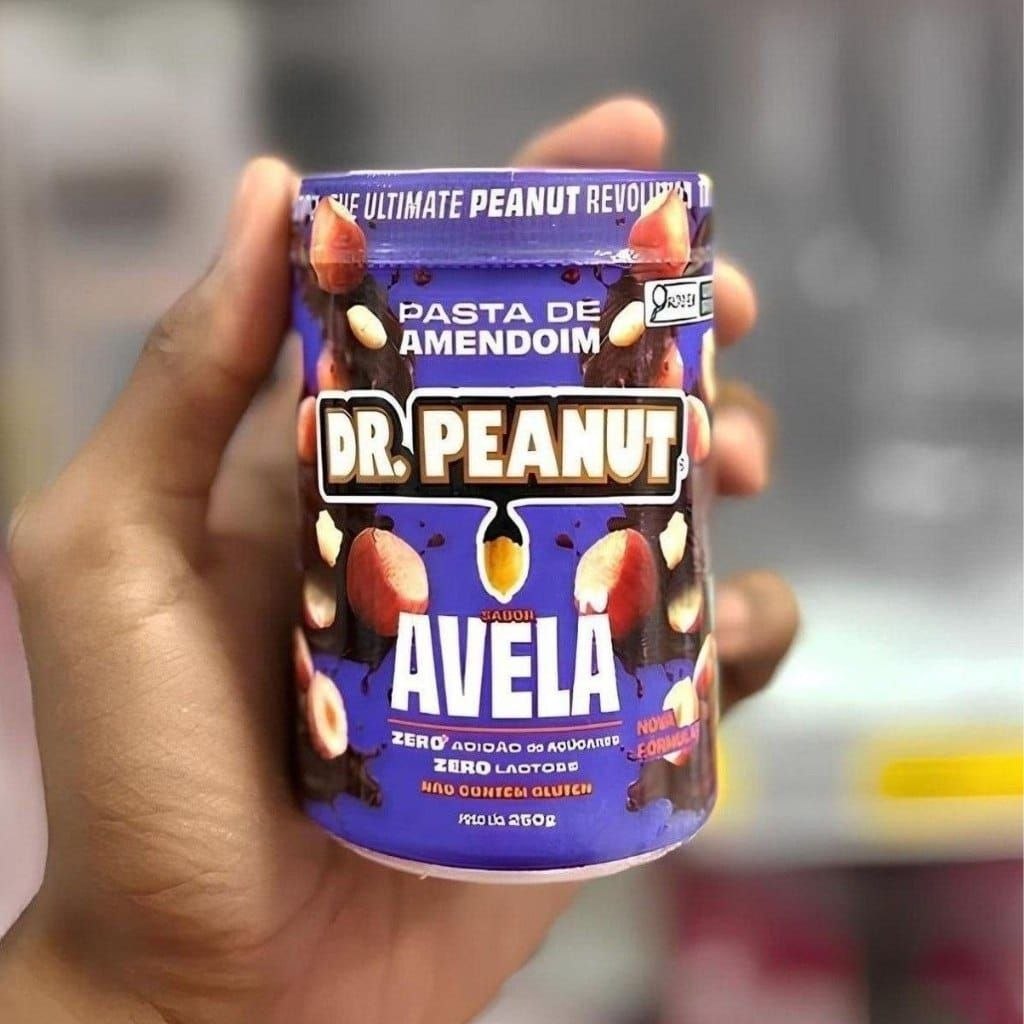 Dr. Peanut Pasta De Amendoim Avelã 250g - Com Whey Protein