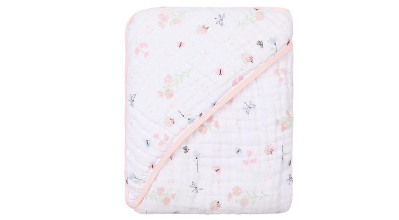 🫧 Toalha De Banho Soft Papi C/Capuz De Canto 80Cm X 80Cm 01 Unidade
