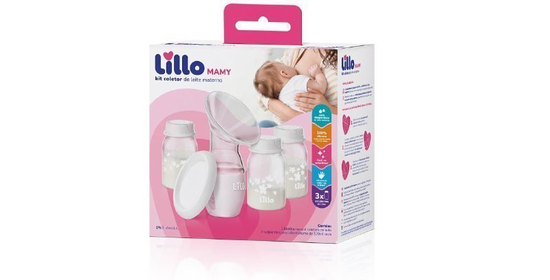 🫧 Kit Coletor de Leite - Lillo Mamy
