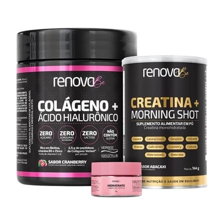 ⚡️ CREATINA + COLÁGENO: DOBRO DE RESULTADO